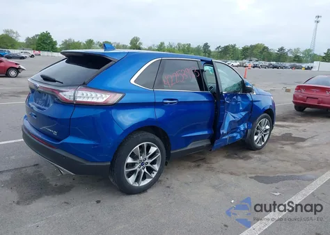 2018 Ford Edge Titanium из США, поврежденный, VIN 2FMPK4K88JBB71819